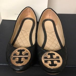 Tory Burch leather quilted flats 6